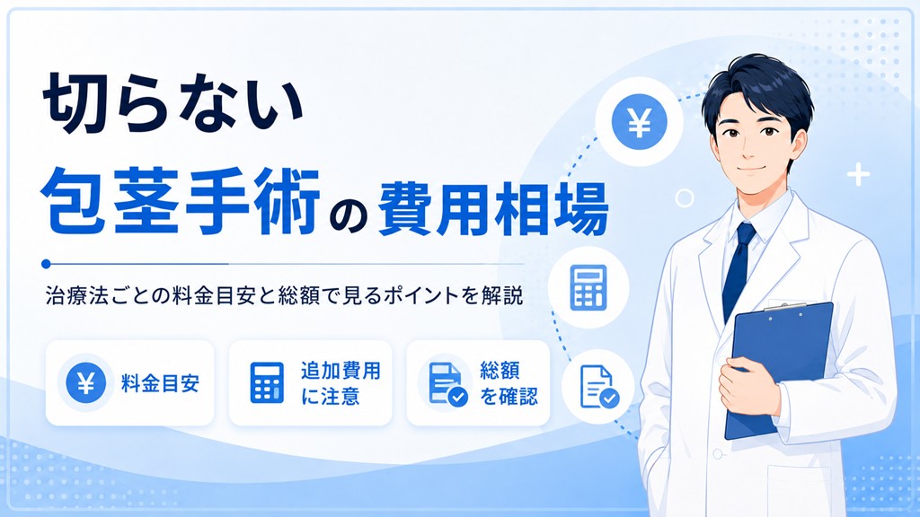 切らない包茎手術の費用相場